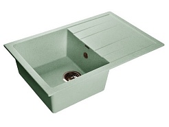 Granfest Мойка кухонная Quadro GF-Q780L Салатовый – фотография-1